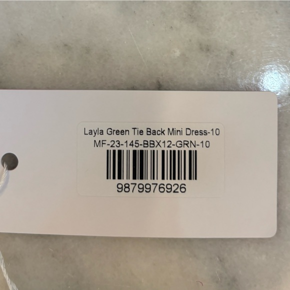 Beginning Boutique Green Mini Dress - Picture 3 of 3